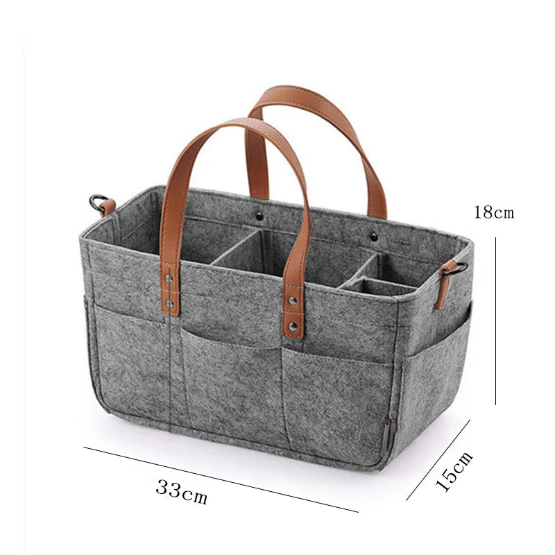 Felt Nursery Caddy – Everything for the Change in One Trip