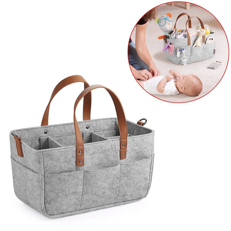 Felt Nursery Caddy – Everything for the Change in One Trip