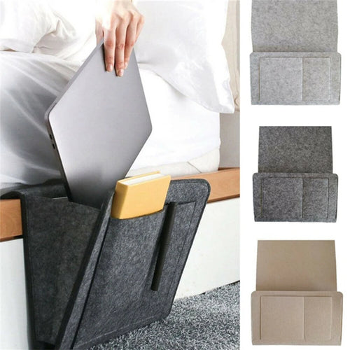 Bedside Felt Caddy – Keep the Remote Off the Floor