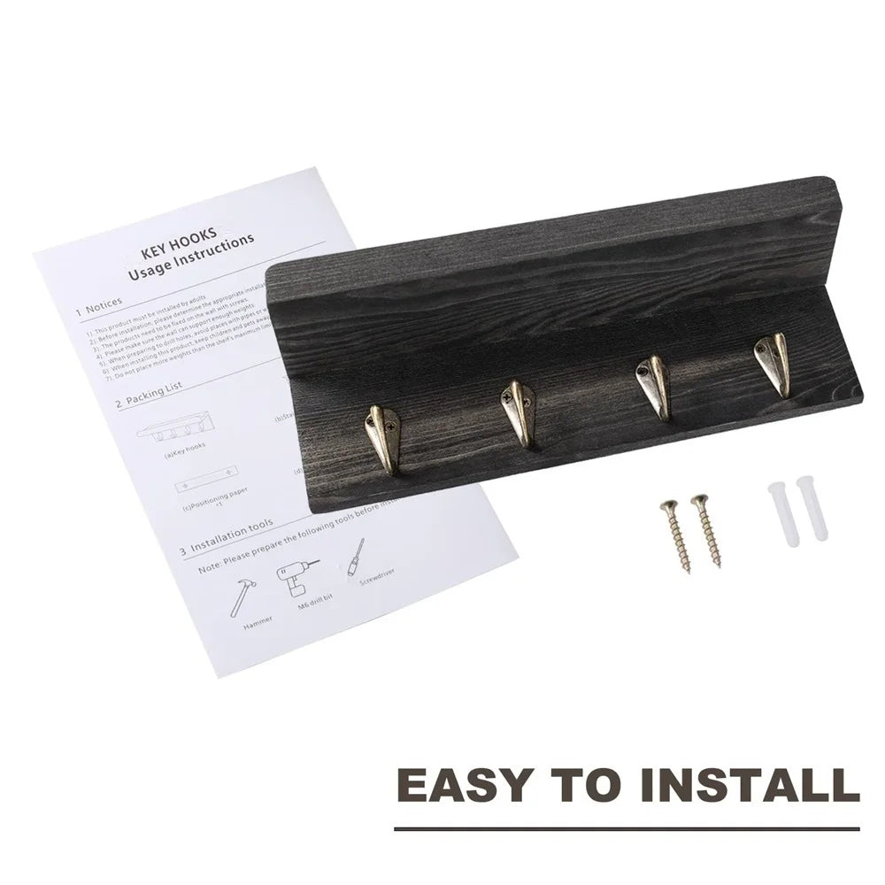 Entryway Key & Leash Rack – Everything You Grab on the Way Out