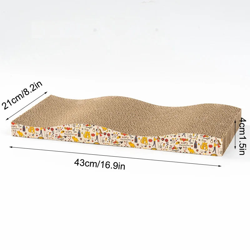 Corrugated Cat Scratcher – The Sofa's Best Defense