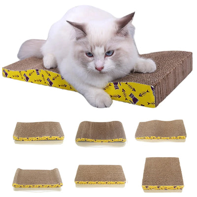 Corrugated Cat Scratcher – The Sofa's Best Defense