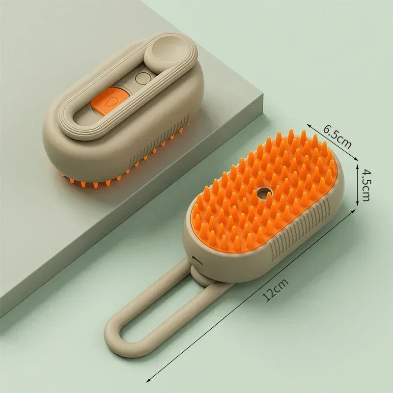 Steam Grooming Brush – Mist, Brush and Soothe in One Pass