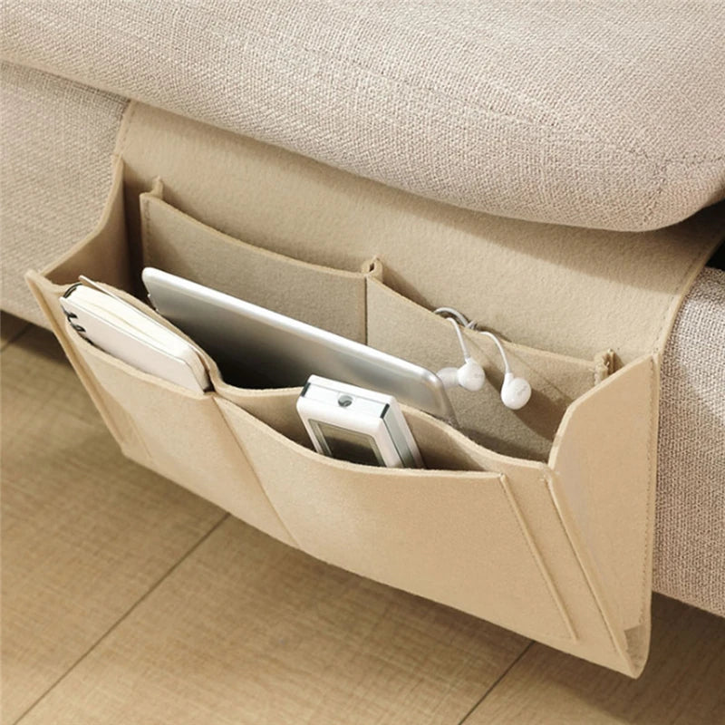 Bedside Felt Caddy – Keep the Remote Off the Floor
