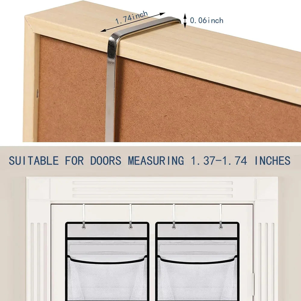 Over-Door Hanging Organizer - 5 Pockets