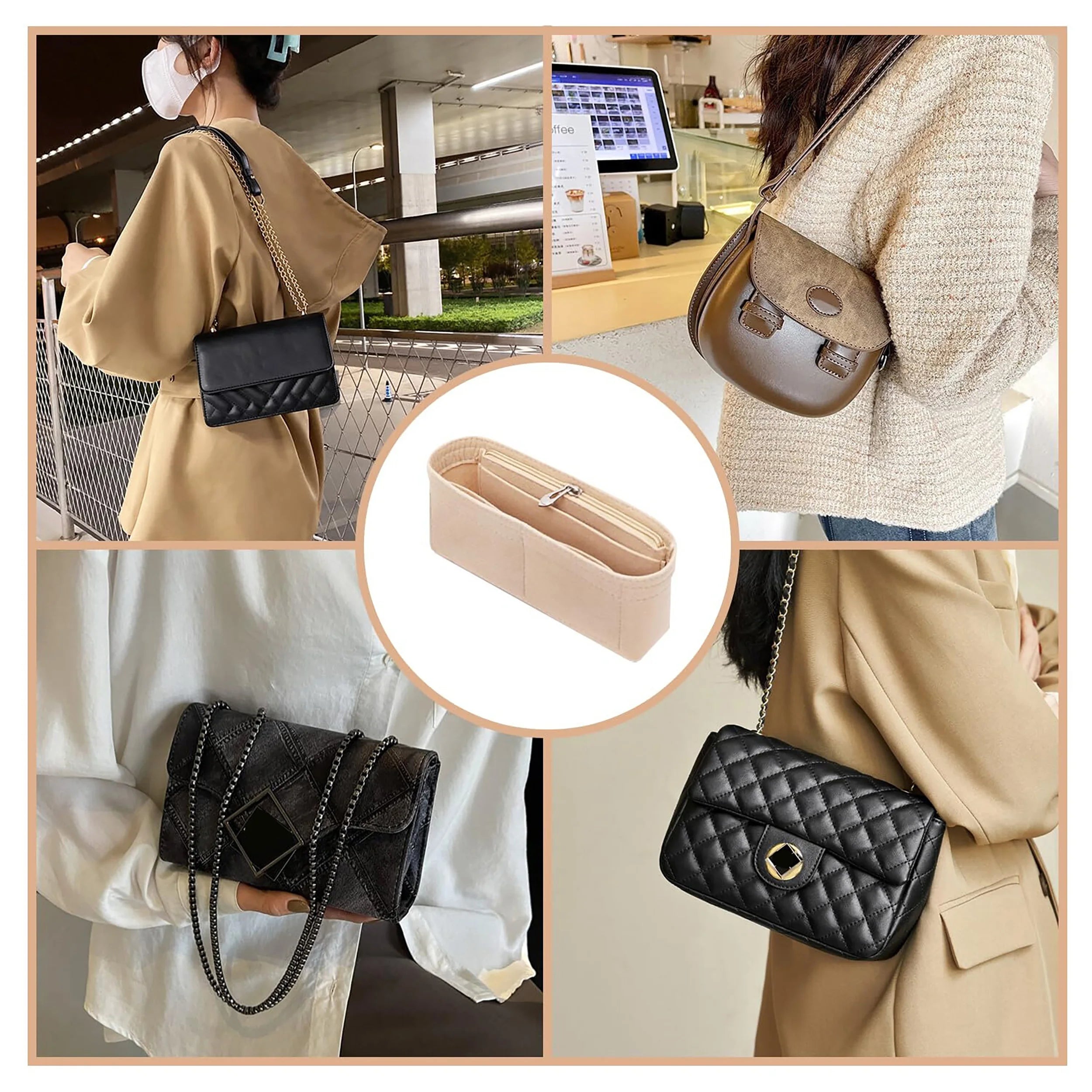 Felt Bag Insert – Find Your Keys on the First Try