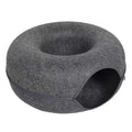Donut Cat Cave & Tunnel Bed – The Hideout Your Cat Actually Wants
