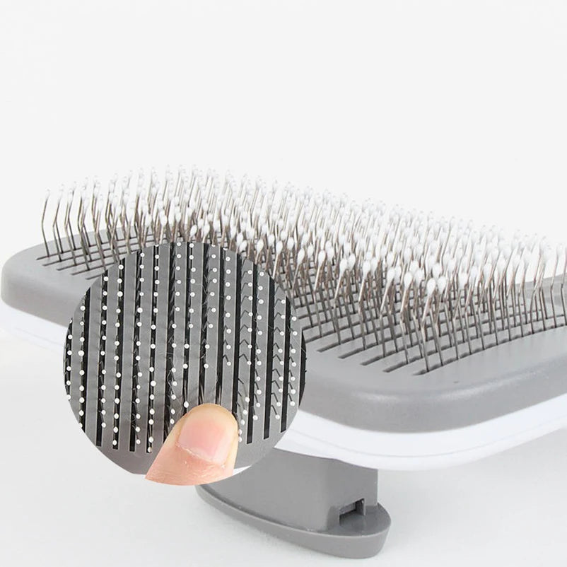 Deshedding Massage Comb – One Click and the Fur Falls Away