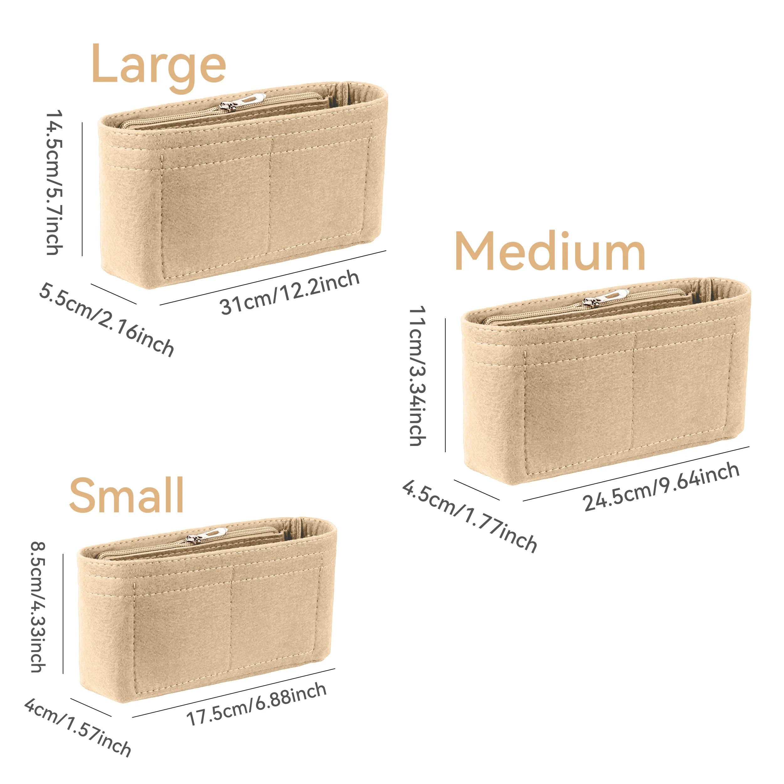 Felt Bag Insert – Find Your Keys on the First Try
