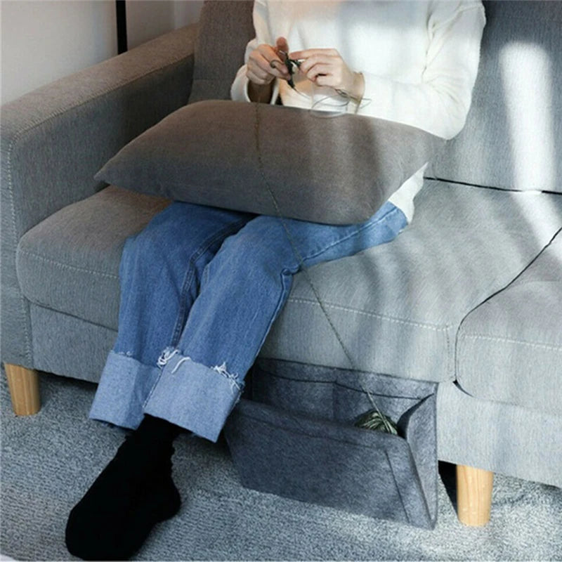 Bedside Felt Caddy – Keep the Remote Off the Floor