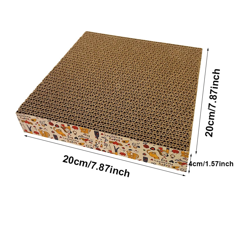 Corrugated Cat Scratcher – The Sofa's Best Defense